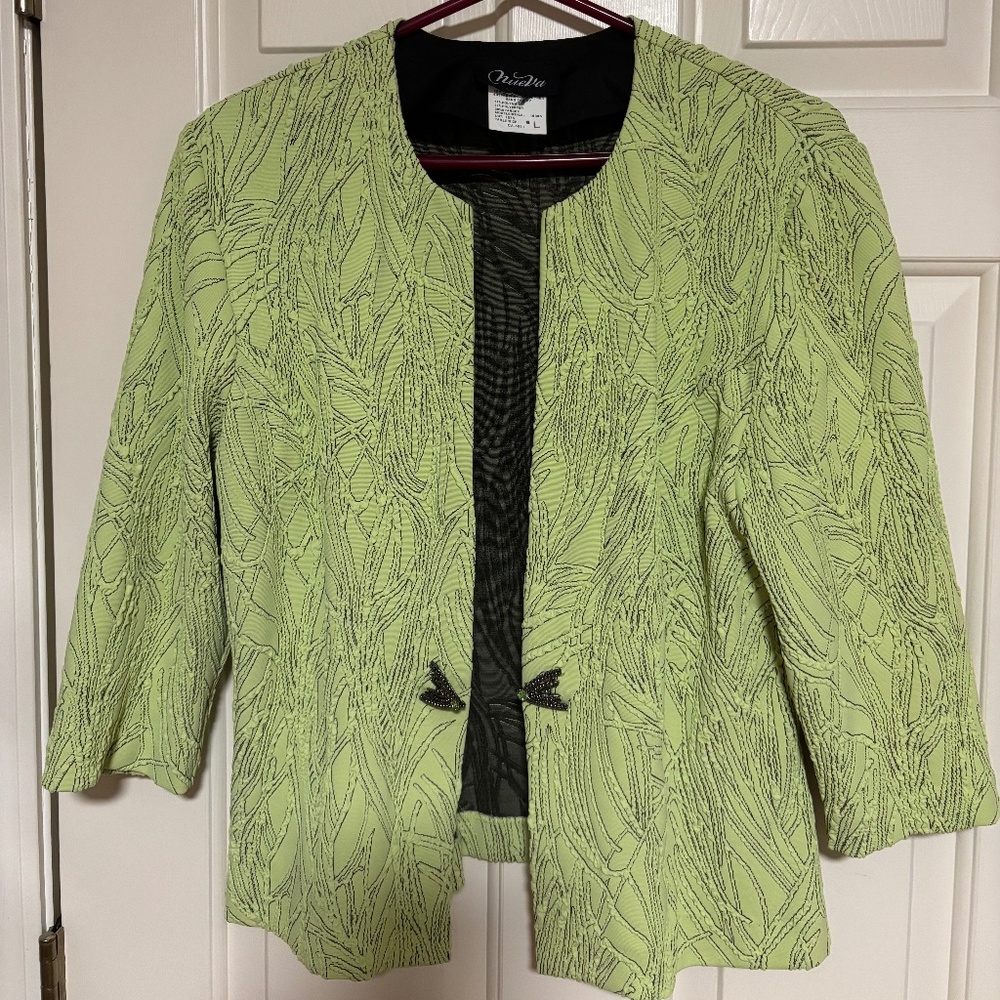 NueVa Jacket 3/4 Length Sleeve, Size L